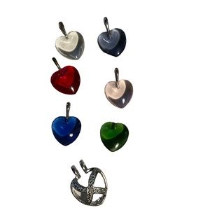 Avon Interchangeable Heart Pendant for a Necklace